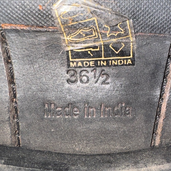 Free people leather slides - Picture 4 of 4